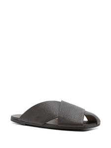 Marsèll Spatola leather sandals - Bruin