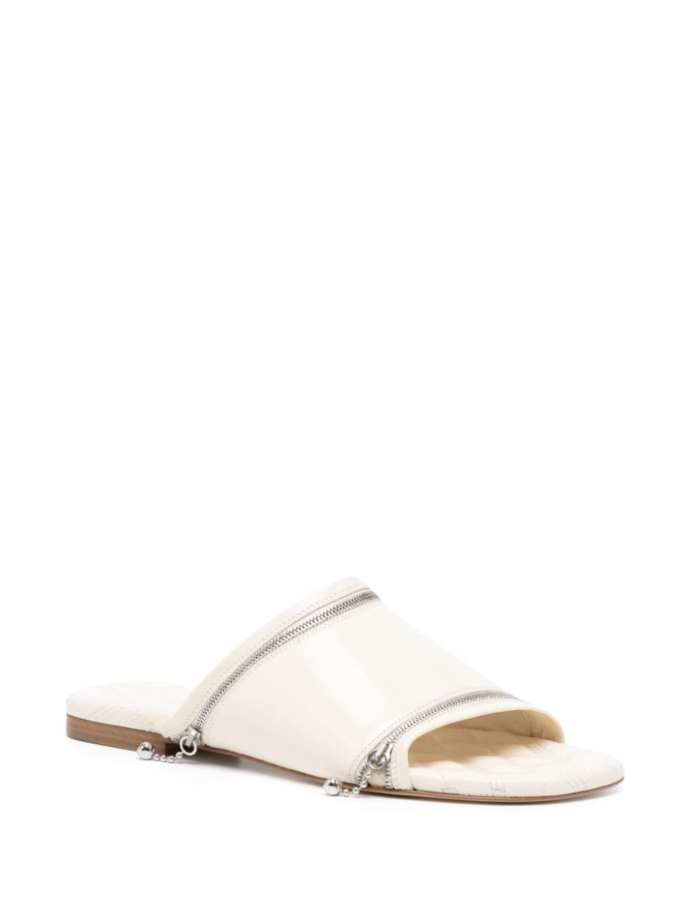 Burberry calf-leather slippers - Beige