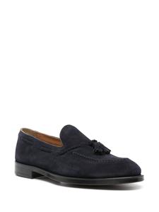 Doucal's tassel-detail suede loafers - Blauw