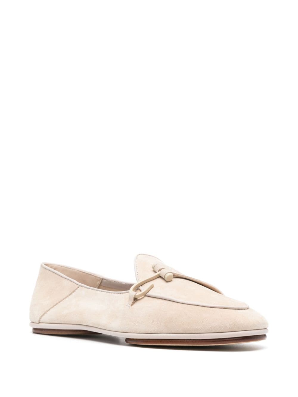 Edhen Milano Comporta Fly suede loafers - Beige