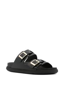 Birkenstock St Barths leren sandalen - Zwart