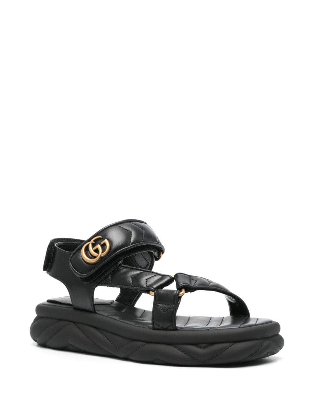 Gucci Leren sandalen - Zwart