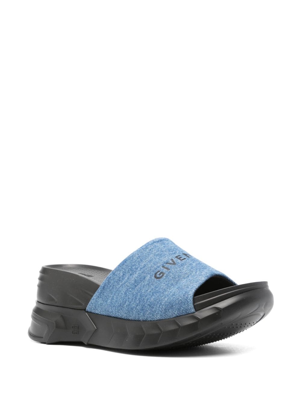 Givenchy Marshmallow sandalen met plateauzool - Blauw