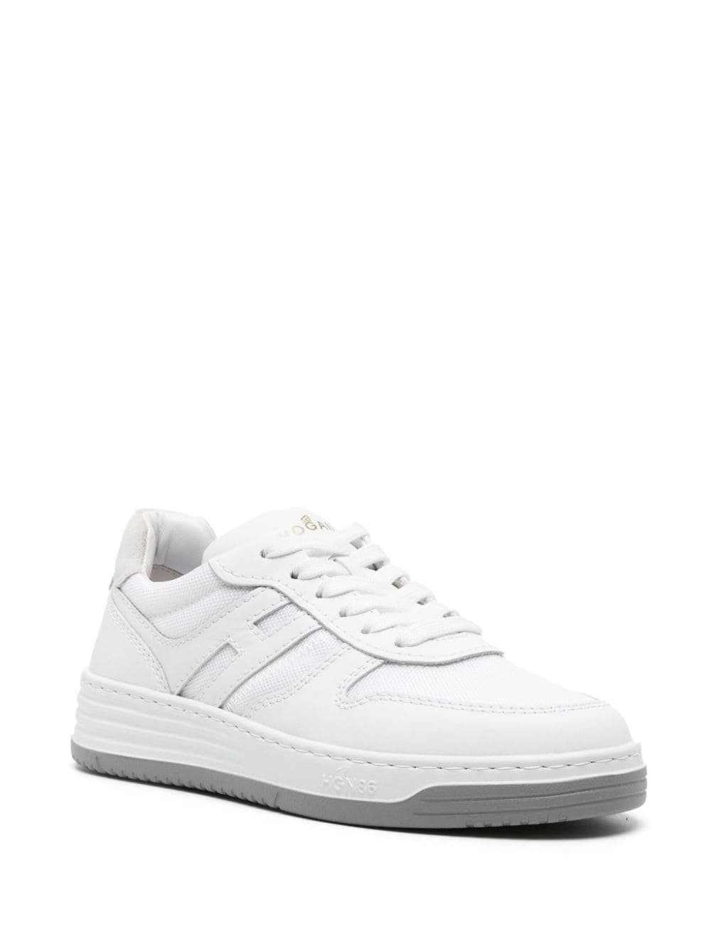 Hogan H630 sneakers met vlakken - Wit