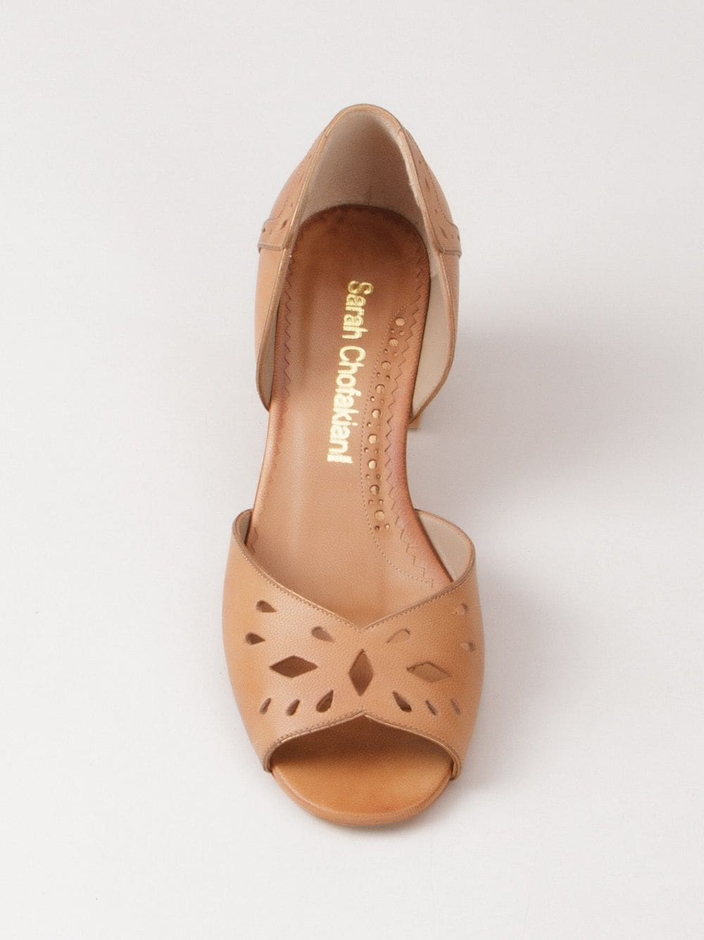 Sarah Chofakian chunky heel sandals - Bruin