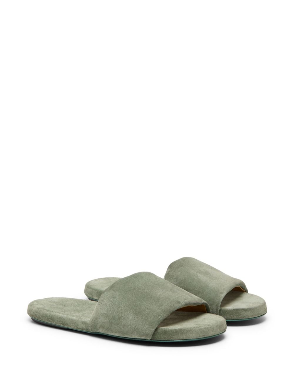 Marsèll Gewatteerde slippers - Groen