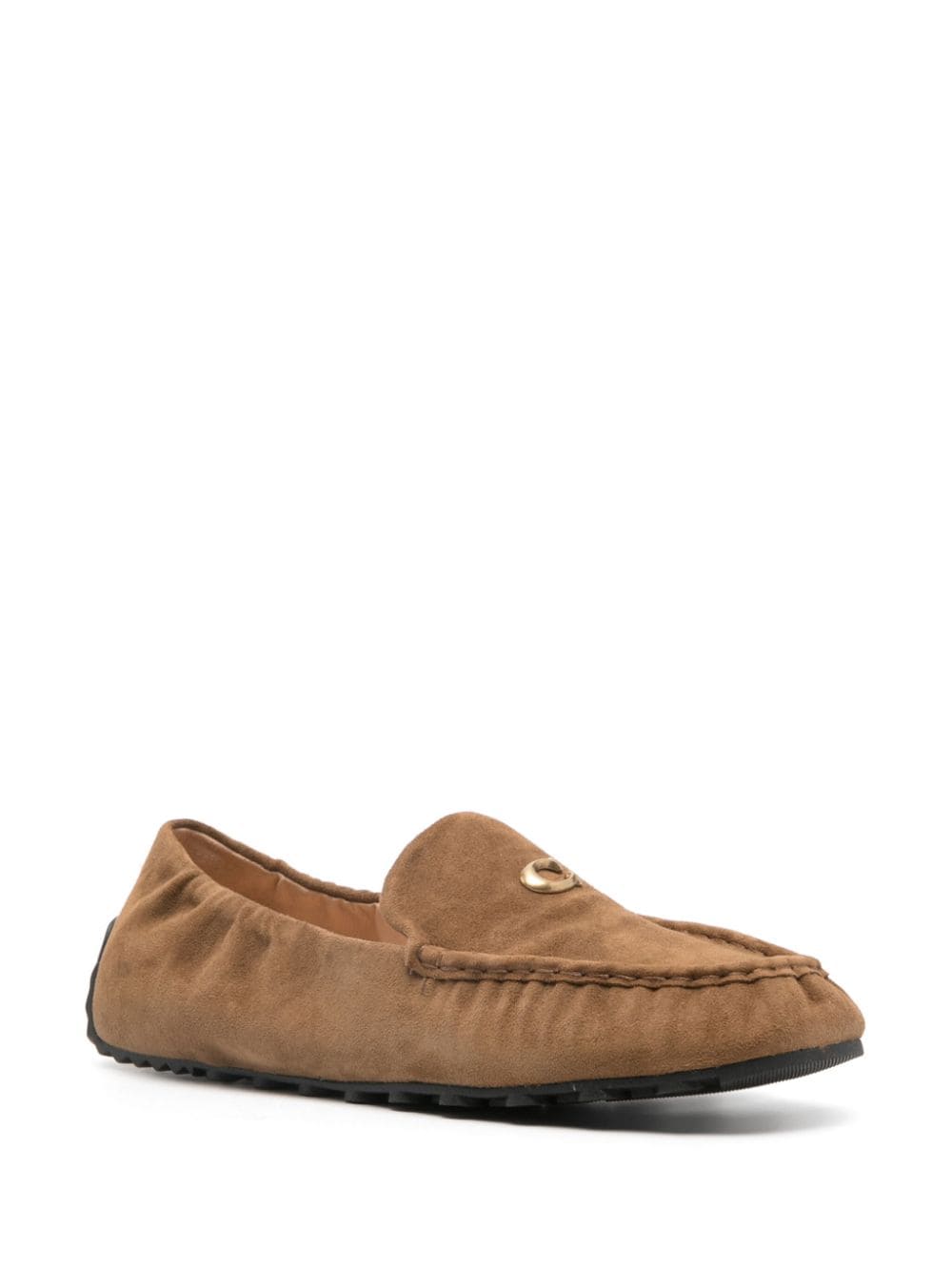Coach Ronnie suede loafers - Bruin