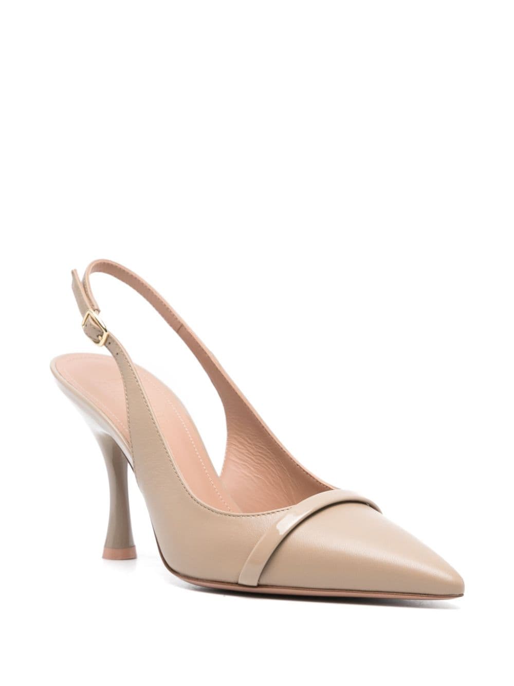Malone Souliers Jama 95mm pointed-toe pumps - Beige