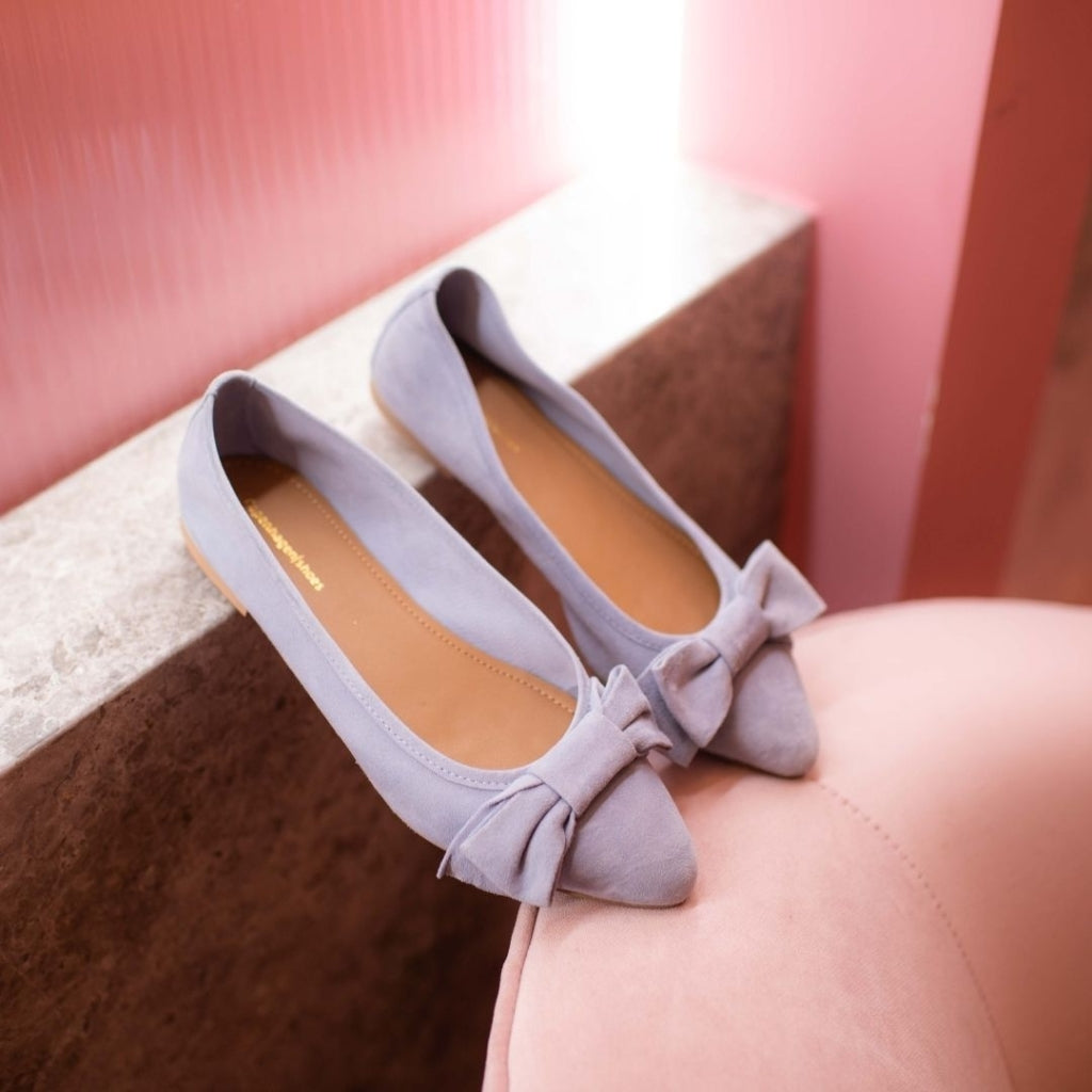 COPENHAGEN SHOES TIME ON MY OWN - Baby blue |   |  Ballerinas |  Dames