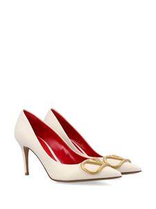 Valentino Garavani VLogo Signature 80mm pumps - Wit