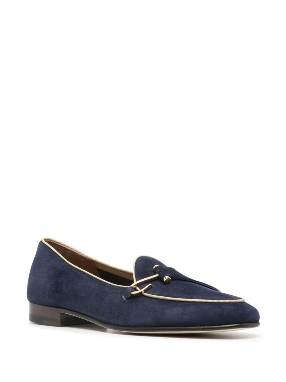 Edhen Milano Comporta suede loafers - Blauw