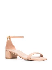 Stuart Weitzman Nudist sandalen met open neus - Beige