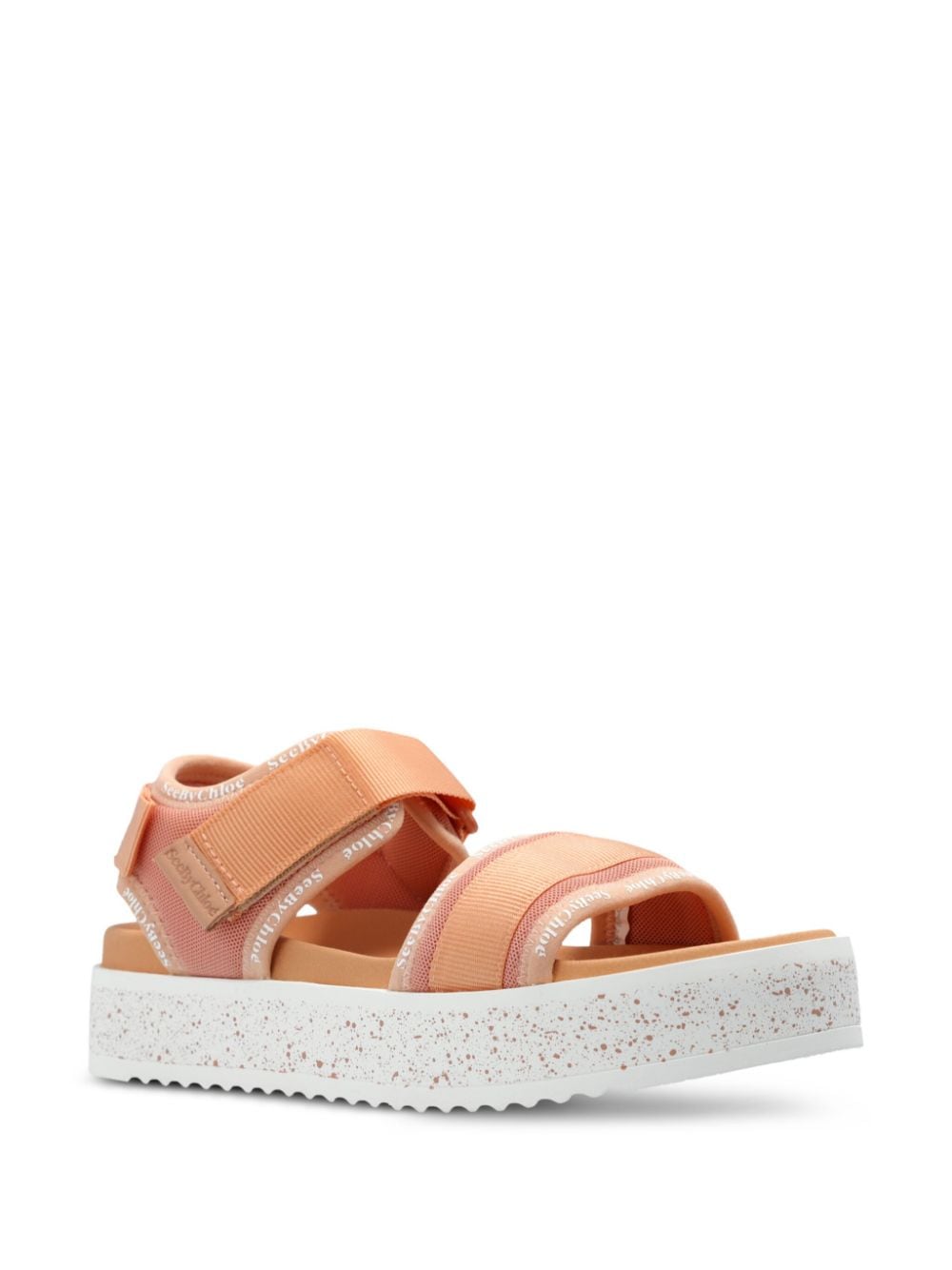 See by Chloé Pipper flatform sandals - Oranje