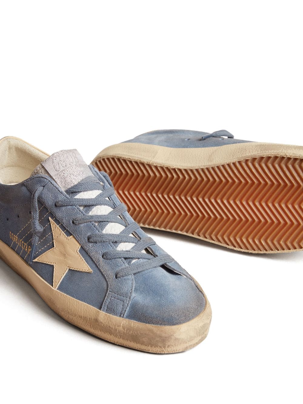 Golden Goose Super Star leather sneakers - Blauw