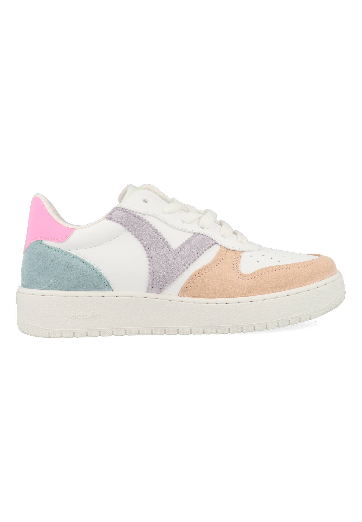 Victoria Sneakers 1258246-ROSA Wit / Multicolor 