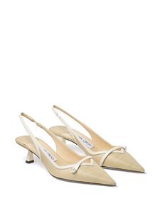 Jimmy Choo Amita 45 mm sandalen - Beige