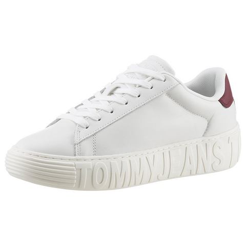 TOMMY JEANS Plateausneakers TJW NEW CUPSOLE LEATH LC