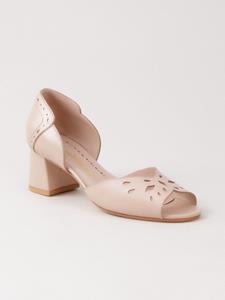 Sarah Chofakian chunky heel sandals - Beige