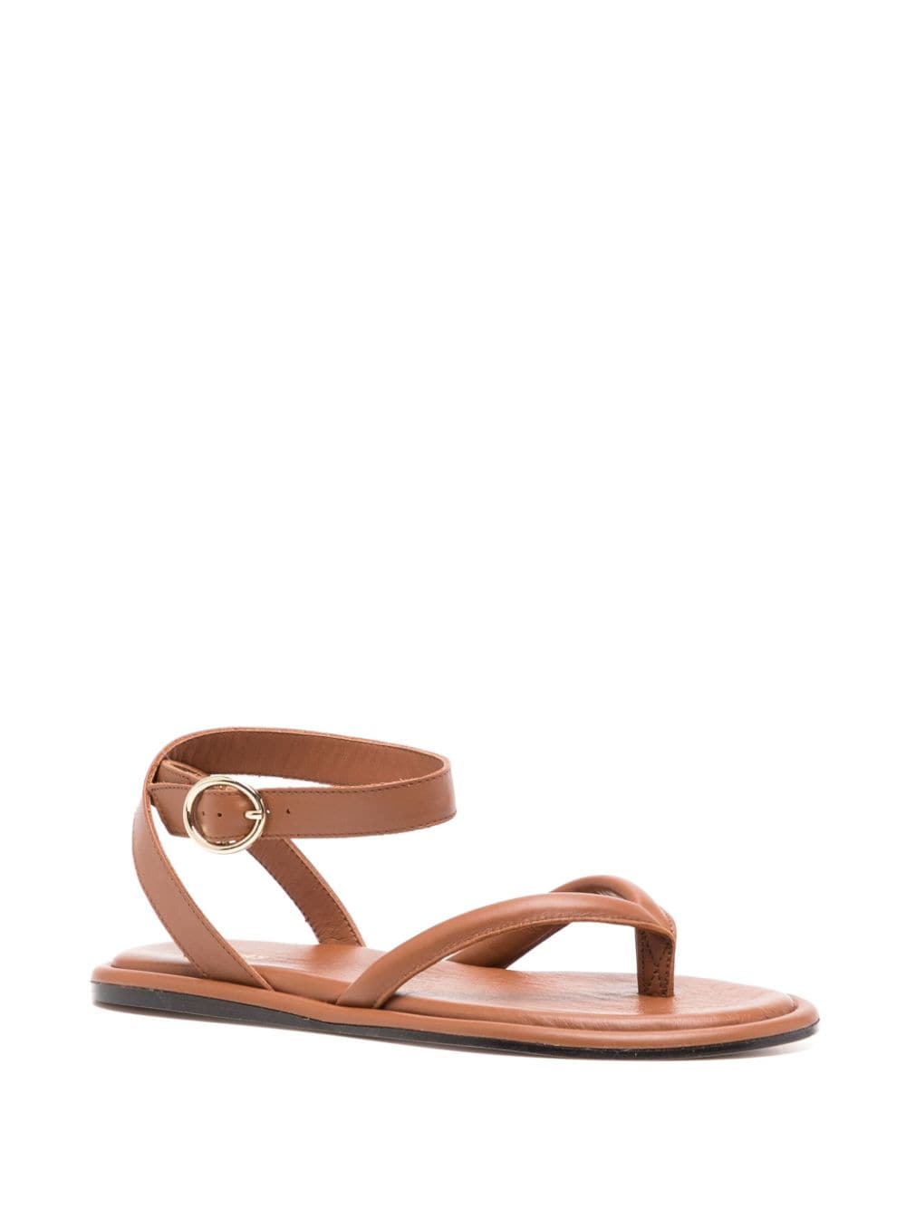ALOHAS Seneca leather sandals - Bruin