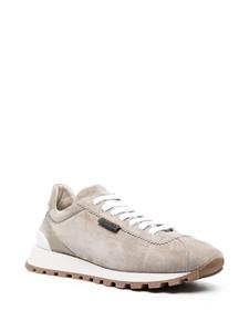 Brunello Cucinelli Suède sneakers - Grijs