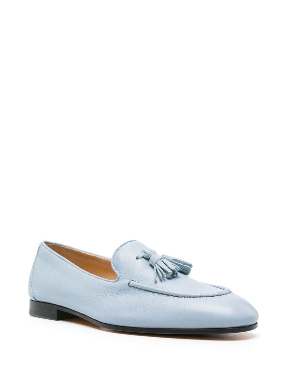 Doucal's tassel-detail leather loafers - Blauw