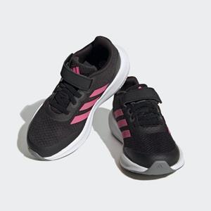 Adidas Sportswear adidas RunFalcon 3.0 Elastic Lace Top Strap Sneaker Kinder A0QM - cblack/pulmag/gresix
