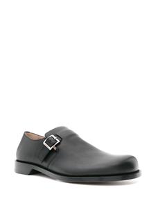LOEWE Campo leather monk shoes - Zwart