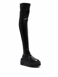 Casadei C-Chain overknee laarzen - Zwart