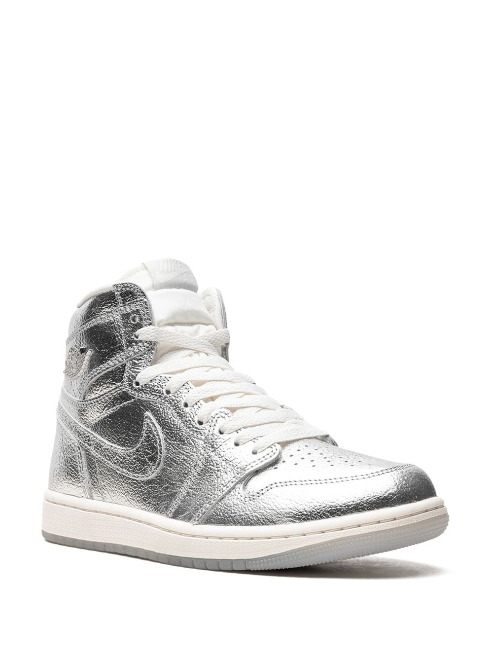 Jordan Air  1 High OG Metallic Silver sneakers - Zilver