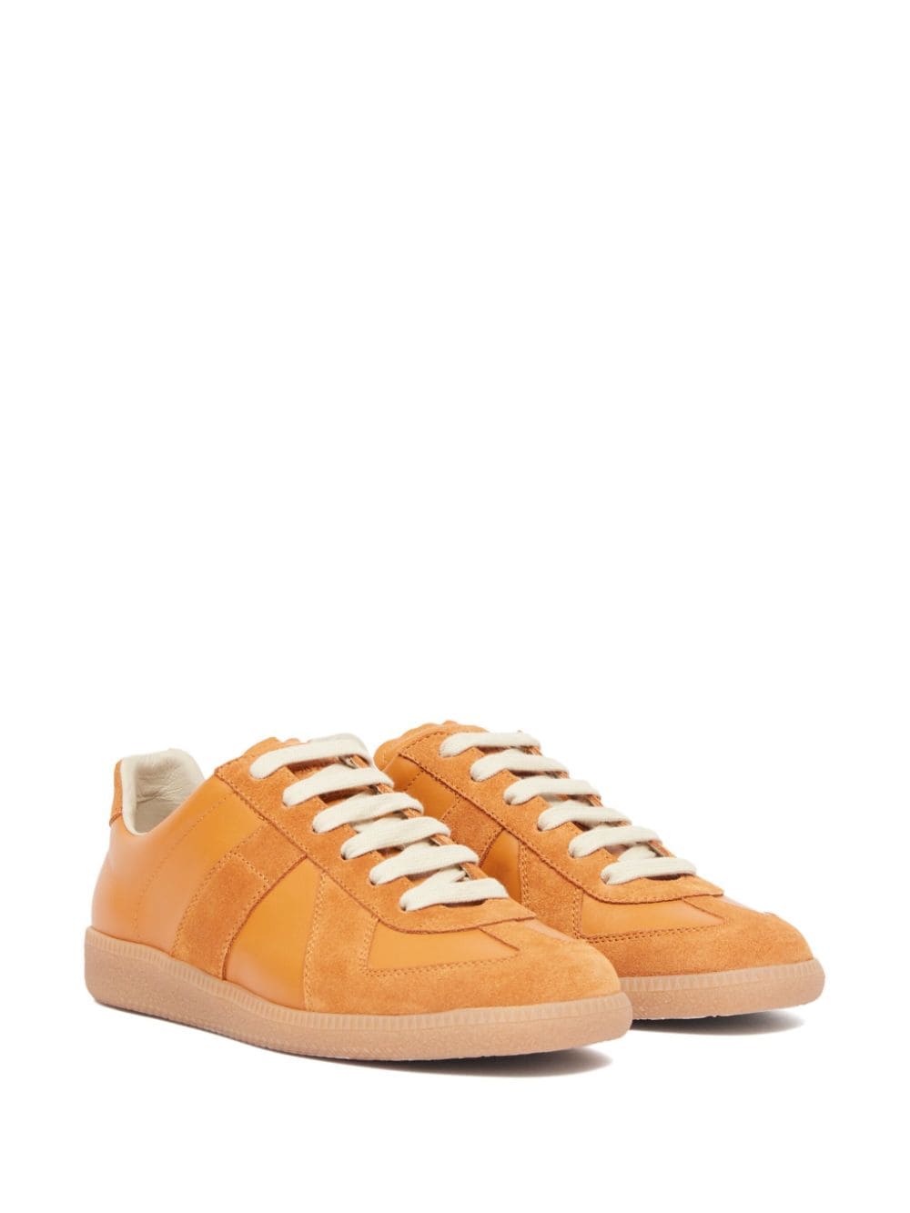 Maison Margiela Replica low-top leren sneakers - Oranje