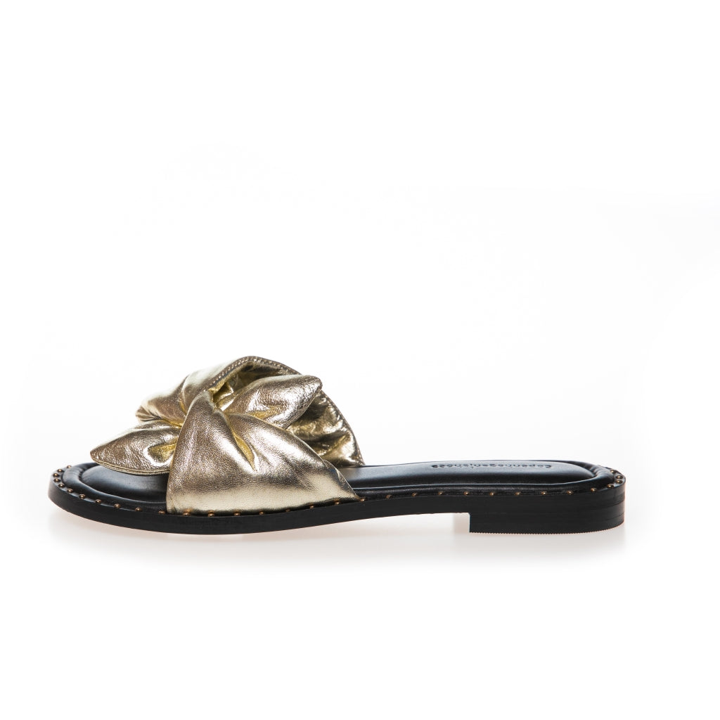 COPENHAGEN SHOES SPRING VIBES - GOLD |   |  Slippers |  Dames