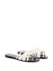 Giuseppe Zanotti Alhima leren sandalen - Wit