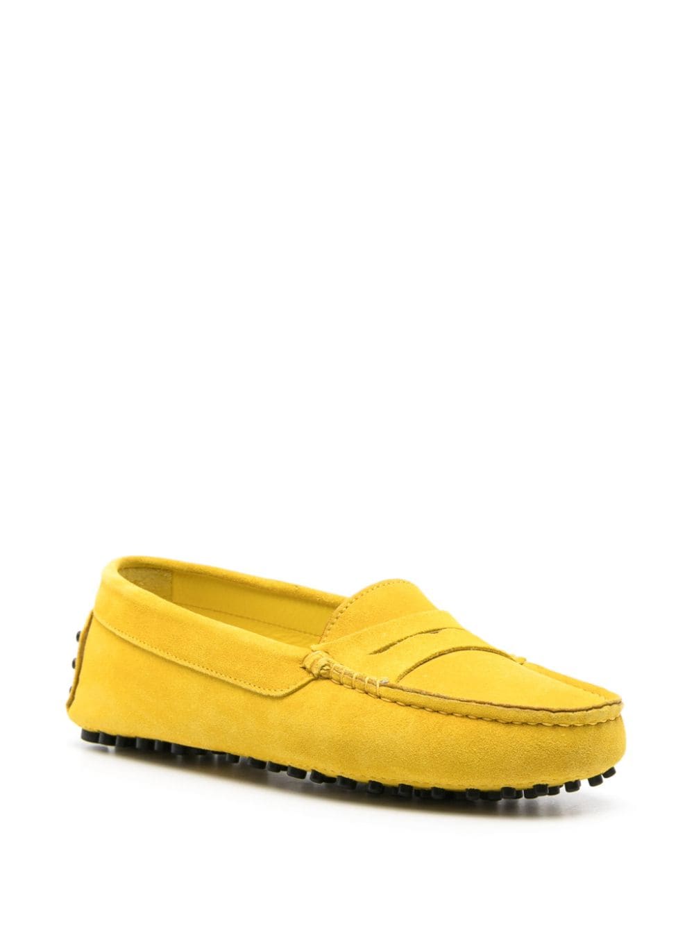 Scarosso Ashley suede loafers - Geel