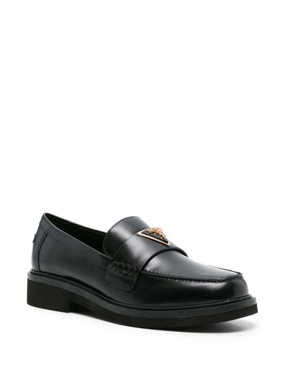 GUESS USA Shatha leather loafers - Zwart