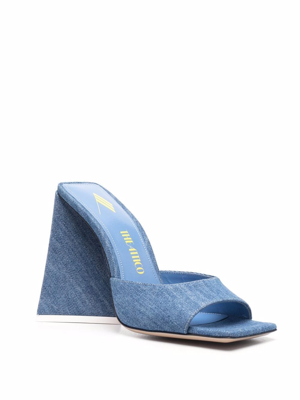 The Attico Denim sandalen - Blauw