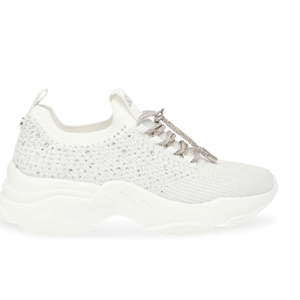 Steve Madden Dames Sneaker Meter White/White WIT 