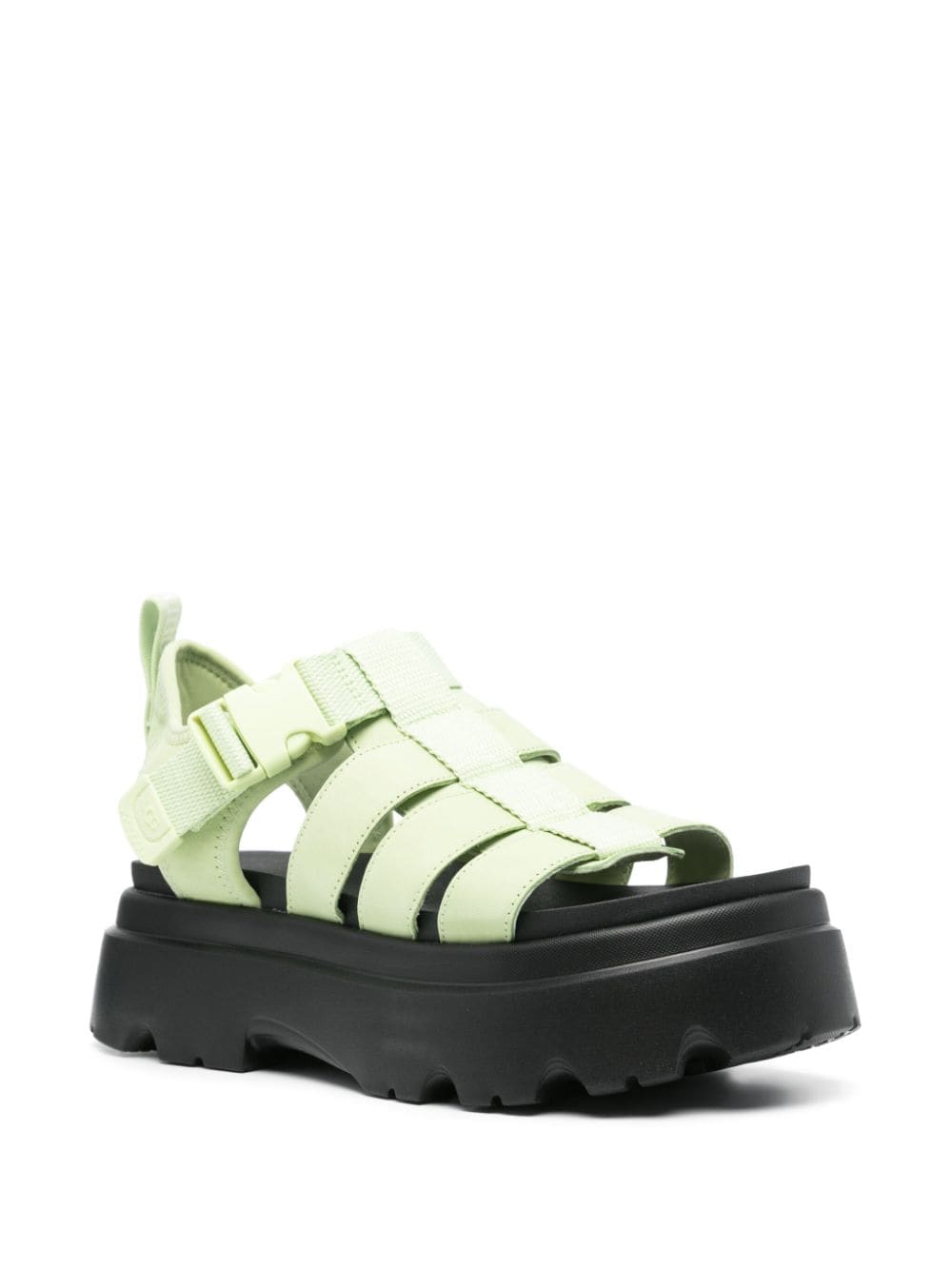 UGG Cora leather sandals - Groen