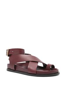 A.EMERY Jalen leather sandals - Rood