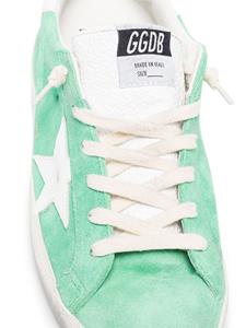 Golden Goose Super-Star low-top sneakers - Groen