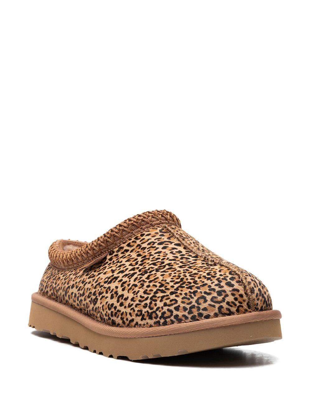 UGG Tasman Speckles slippers met luipaardprint - Bruin