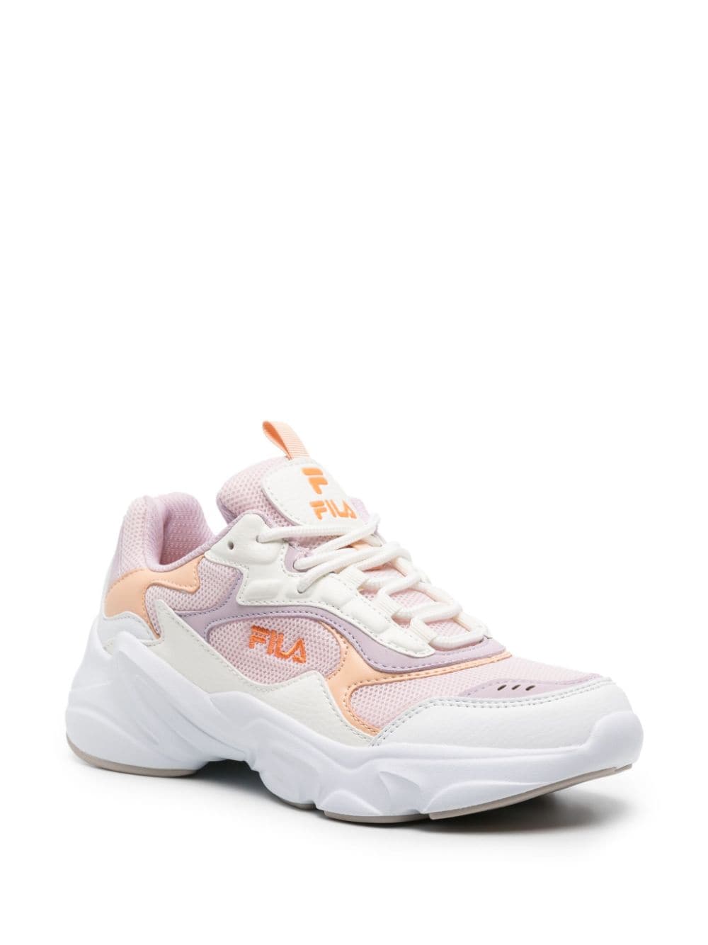 Fila Collene panelled chunky sneakers - Roze