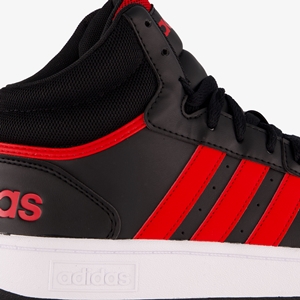 Adidas Hoops 3.0 Mid heren sneakers zwart rood