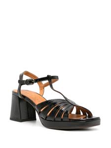 Chie Mihara 70mm Galta leather sandals - Zwart