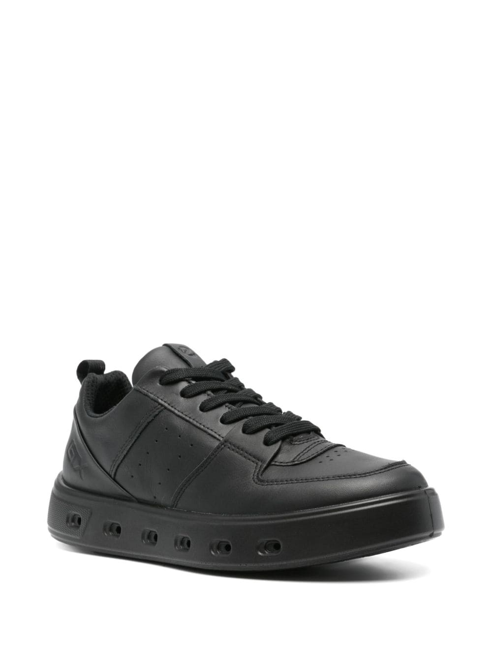 ECCO Street7 20 leather sneakers - Zwart