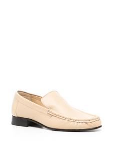 GIABORGHINI Bodil leather loafers - Beige