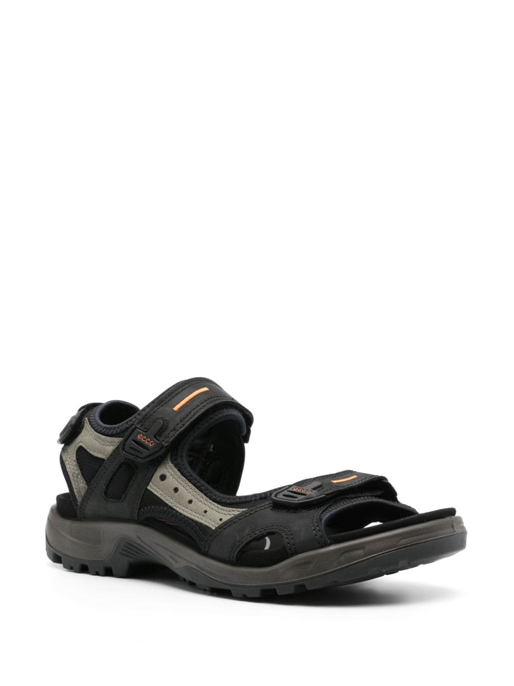 ECCO Offroad touch-strap sandals - Zwart
