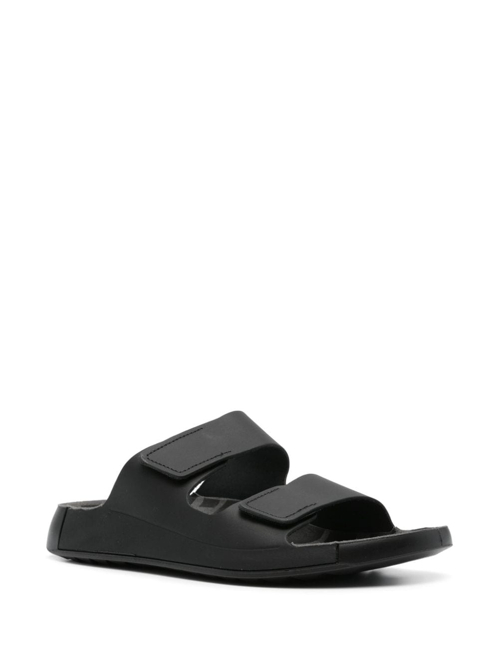 ECCO Cozmo leather sandals - Zwart