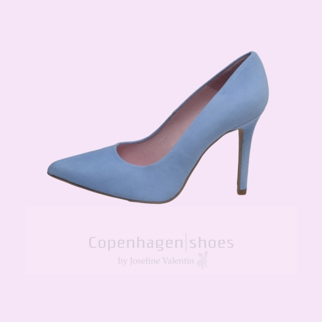 COPENHAGEN SHOES SKY- Copenhagenshoes by Josefine Valentin - Baby blue - Heels - Dames