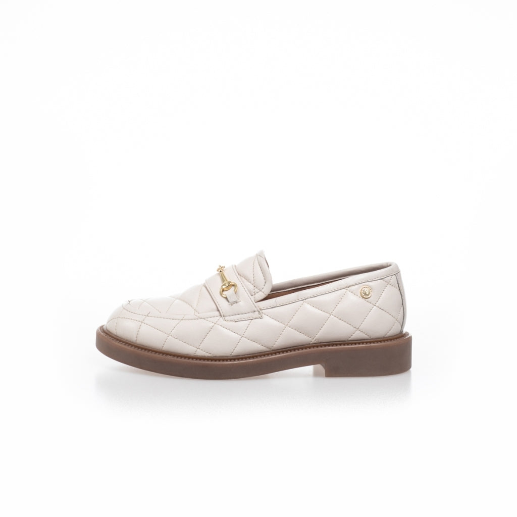 COPENHAGEN SHOES EMBRACE QUILTED - Beige |   |  Loafers |  Dames