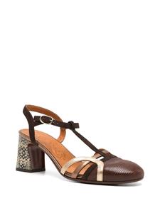 Chie Mihara 55mm Fendy leather pumps - Bruin